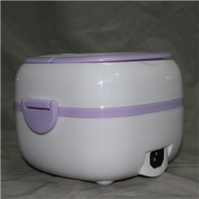 厂家批发多功能双层不锈钢内胆电热饭盒插电加热保温电子蒸煮饭盒