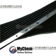 【铣床配件】进口铣床挡屑挡油风琴板褶皱胶皮超耐油耐高温铁屑