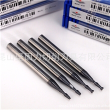 厂家直销株洲钻石4刃平底铣刀PM-4E-1.0S-G株洲硬质合金铣刀