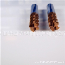 优势正品株洲钻石HM-4E-D12平头高硬度钢加工专用钨钢立铣刀