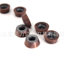 原装正品株洲钻石R5飞刀粒RCKT10T3MO-DM，模具行业开粗加工首选