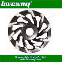 供应异形节块式金刚石碗磨高效耐用节块式金刚石碗磨