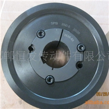 供应锥套式铸铁三角皮带轮、