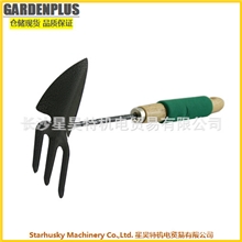 园林带锄三齿耙园林两用锄耙园林草耙园林铲批发园林工具