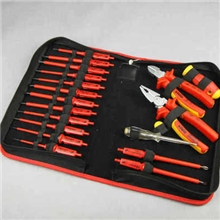 原装进口德国飞龙felo工具19件绝缘螺丝刀、钳子组合06391904