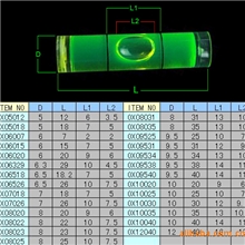 供应圆柱型水准泡