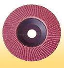 厂家直销耐磨高温煅烧75胶盖平面砂布轮百叶轮百叶片千叶轮