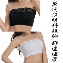 日韩蕾丝花边针织内衣百搭莫代尔抹胸裹胸打底裹胸夏季抹胸批