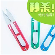 弹簧纱线剪刀十字绣剪刀辅助工具线头剪纱剪20g