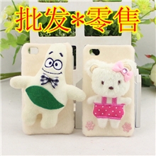 iPhone4/4S手机壳DIY可爱女生保护壳保护套工厂批发供应