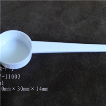 独立包装奶粉勺药粉勺粉剂勺塑料勺平底勺5克定量勺厂家