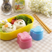 厨房小工具中国小熊小兔饭团模具三明治模具儿单最爱益智玩具