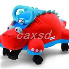 尚典供应多功能玩法毛绒四轮童车---扭扭车--助步车--滑行车批发