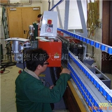 供应9磨头玻璃直线斜边磨边机马赛克磨边机