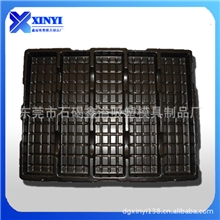 供应、定做-iPhone外壳PET塑料包装容器，手机壳防静电黑色底托