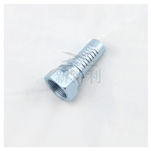 扣压式软管接头英管内螺纹60&deg;外锥面液压管件余姚管连接油压接头