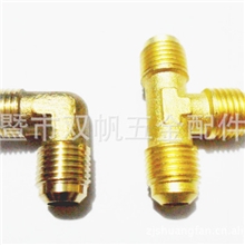 长期供应黄铜扩口接头，气动元件各种黄铜配件定制加工