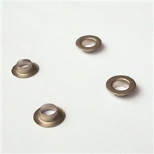 厂家直销4#平面鸡眼平面气眼金属鸡眼扣铜平面鸡眼