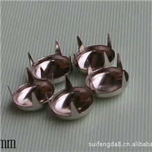 供应8mm爪珠金属爪钉铜爪珠圆头爪珠金属铜质箱包扣五爪扣