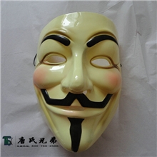 深圳厂家直供热销V面具节日面具、V字仇杀面具