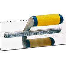 高档不锈钢抹泥刀，带齿抹泥刀，铝根抹泥刀，双色柄抹泥刀