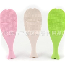 哈尔滨2元店货源批发创意超可爱可立式鱼型不粘米饭勺塑料pp勺