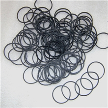 盘发用品-台湾Rubber黑色橡皮筋/黑皮圈/扎头发发圈