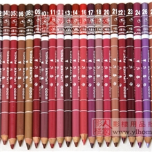 唇部彩妆批发绚丽多色唇线笔-白雪公主唇线笔可做彩绘笔(23色)