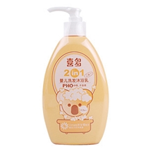喜多洋甘菊婴儿洗发沐浴露二合一400mlH30030宝宝洗发沐浴露