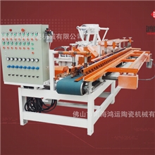 供应陶瓷开槽拉坑设备，陶瓷8头圆弧抛光机