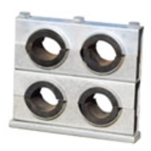 专业供应双层双联防震管夹.价格低。种类全