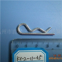 卡销弹性开口销B型销R形销子发夹销插销锁销波浪销厂家2*35