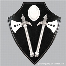 [888斧头]挂剑-镇宅避邪/龙泉宝剑-西洋刀剑/厂家直销未开刃