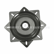 家具五金供应铁转盘360度自由旋转热销吧椅转盘方转盘