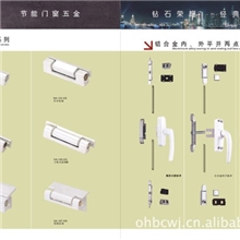 合页铝合金内外平开两点锁系类