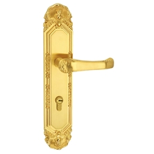 【海诗蔓】厂家直销批发定制品牌豪华欧式高档金间金门锁H9345H