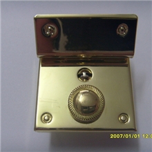 厂家供应新款青铜色箱包锁，公文包锁，皮具五金