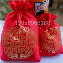 织锦绸缎喜糖袋喜蛋袋礼品袋食品包装袋13*18CM