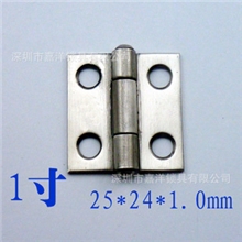 25mm合页304不锈钢小合页一寸304不锈钢合页25mm不锈钢合页