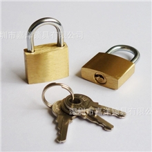 供应铜挂锁，通开挂锁，通开小铜挂锁统开挂锁20mm通开小挂锁