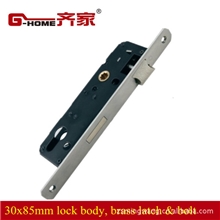 厂家直销插芯锁体35*85MM铜插芯锁舌浴室锁体85锁体工程五金