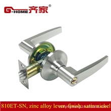 供应欧式锌合金执手锁，室内外门锁，工程配套五金