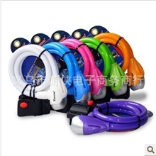 TONYON通用TY-561自行车山地车死飞车彩色锁防盗锁装备配件