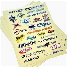 山地车贴纸自行车贴纸单车修补贴纸美化单车