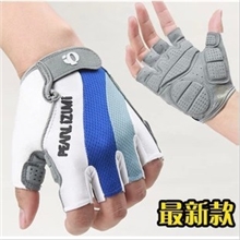 一字米骑行手套半指短指手套山地自行车运动手套【一字米手套】