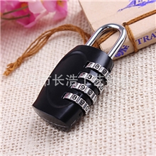 批发货源4位数字密码锁欧标，广告礼品挂锁CR-15H防盗密码挂锁