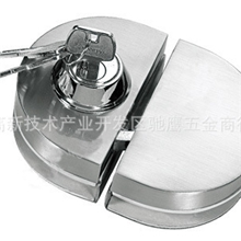 重庆供应王者玻璃门锁130双边、拉手、地弹簧