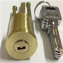 广州天地虎牌防盗门单锁头/锁芯/外装门锁芯/全铜锁头