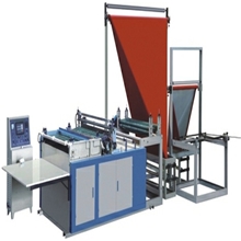 供应全自动气泡膜气垫膜边封热切制袋机