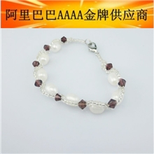 SL-049珍珠手链地摊珍珠手链（阿里巴巴金牌供应商）珍珠手链